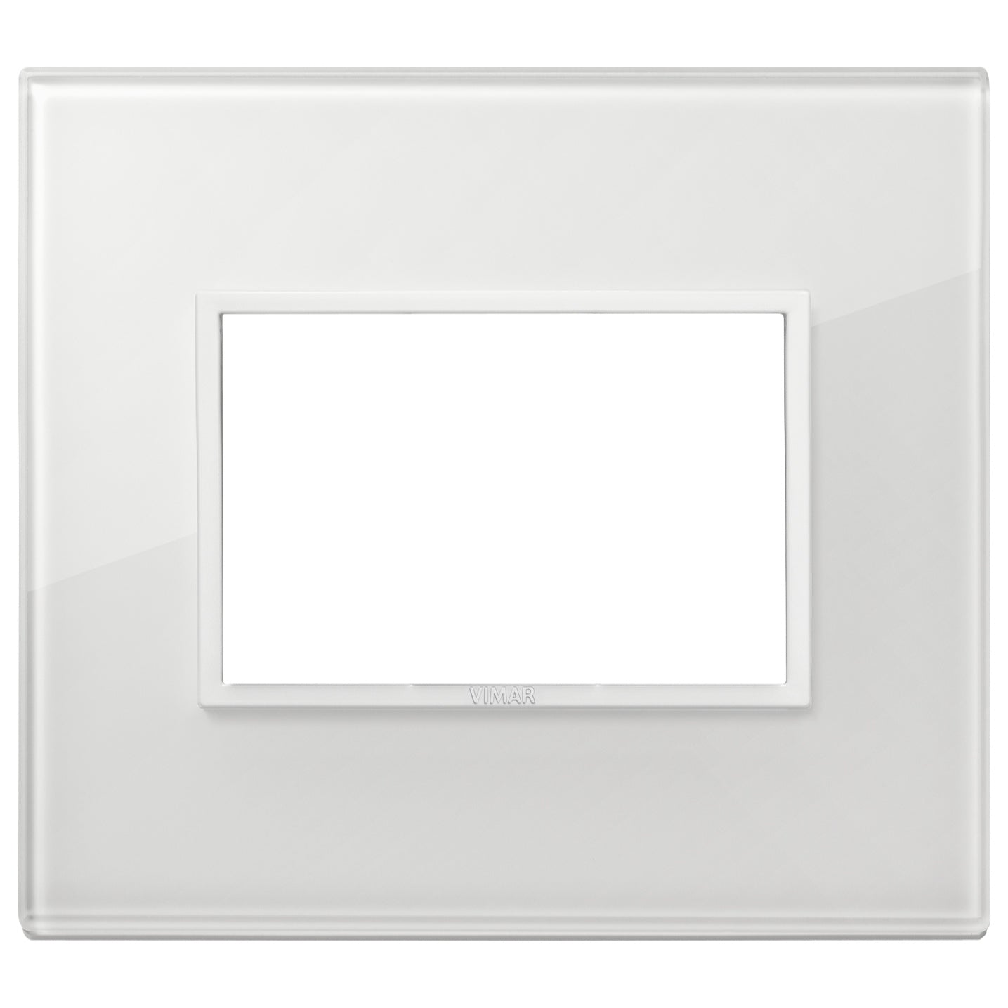 Vimar Eikon EVO 21653 Cover Plate, 3-Module, Clamp Fixing, For Support 21613 — Quality Boat Parts