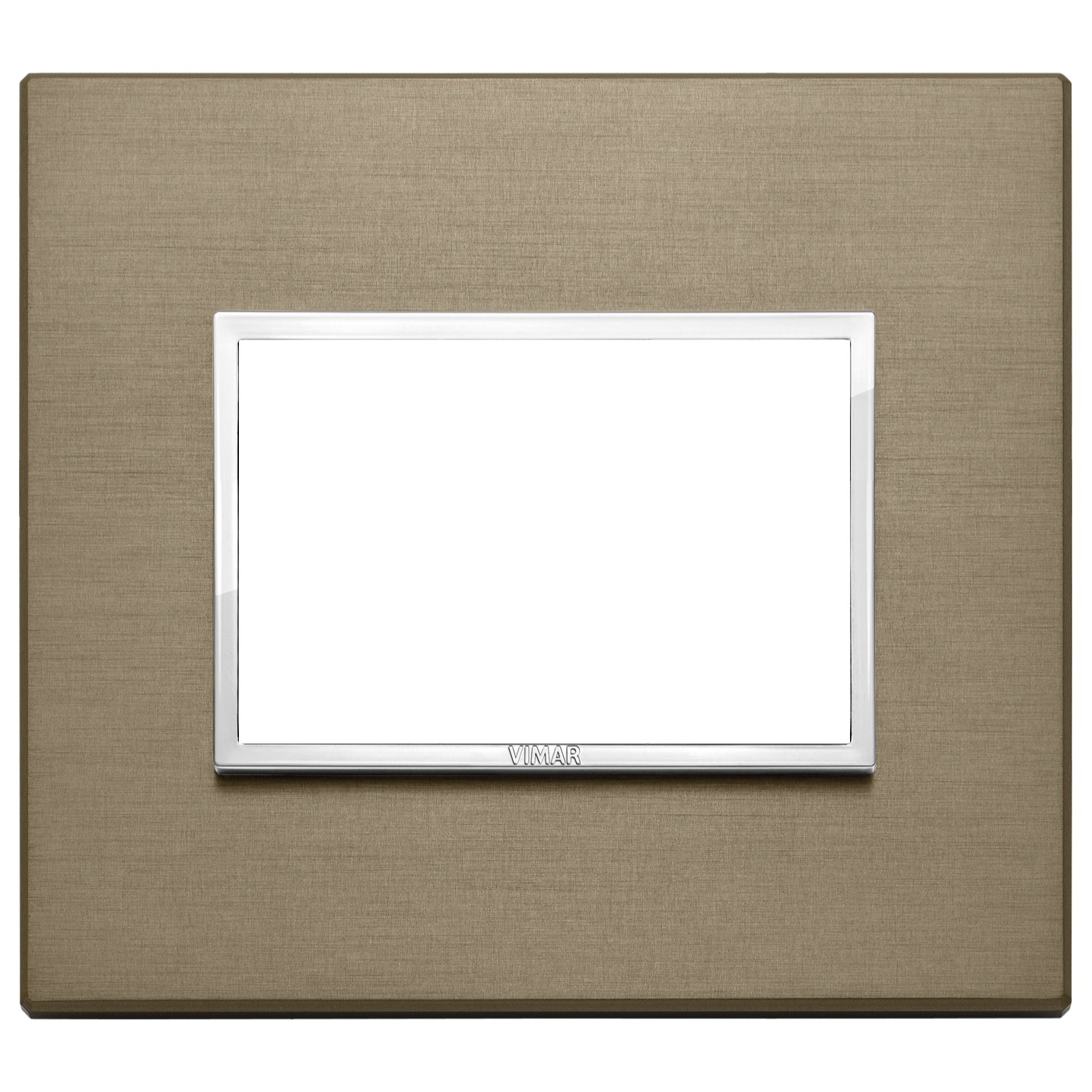Vimar Eikon EVO 21653 Cover Plate, 3-Module, Clamp Fixing, For Support 21613 — Quality Boat Parts