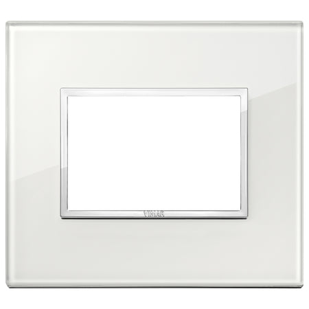 Vimar Eikon EVO 21653 Cover Plate, 3-Module, Clamp Fixing, For Support 21613 — Quality Boat Parts