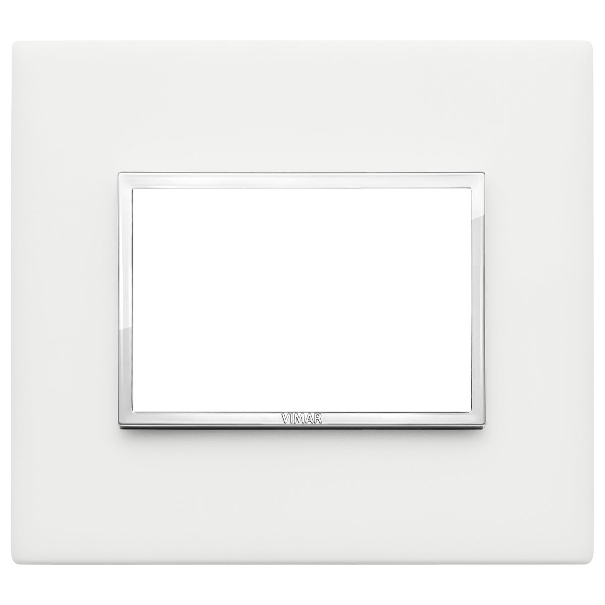 Vimar Eikon EVO 21653 Cover Plate, 3-Module, Clamp Fixing, For Support 21613 — Quality Boat Parts