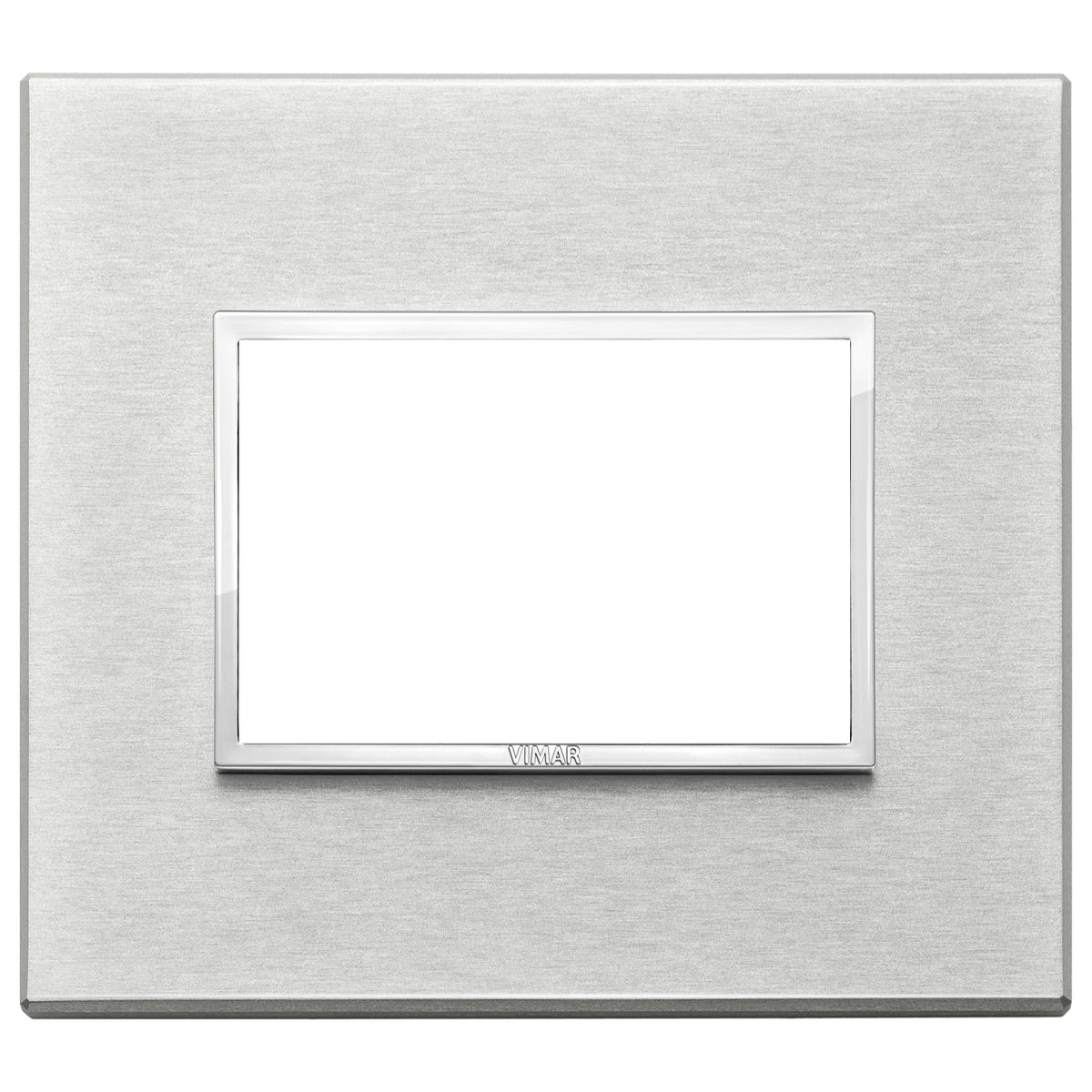 Vimar Eikon EVO 21653 Cover Plate, 3-Module, Clamp Fixing, For Support 21613 — Quality Boat Parts