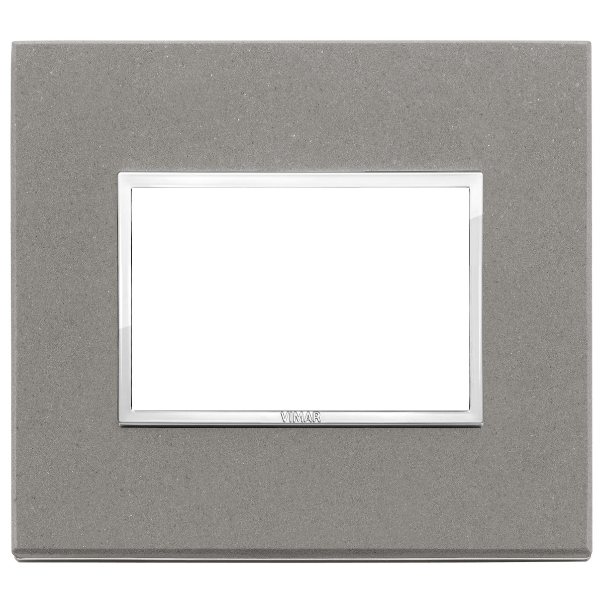 Vimar Eikon EVO 21653 Cover Plate, 3-Module, Clamp Fixing, For Support 21613 — Quality Boat Parts