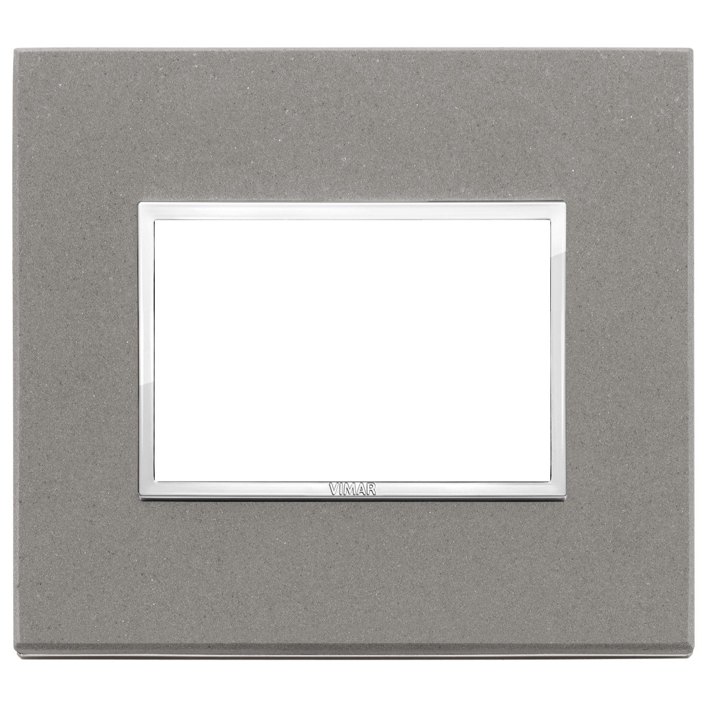 Vimar Eikon EVO 21653 Cover Plate, 3-Module, Clamp Fixing, For Support 21613 — Quality Boat Parts