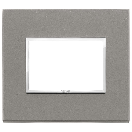 Vimar Eikon EVO 21653 Cover Plate, 3-Module, Clamp Fixing, For Support 21613 — Quality Boat Parts
