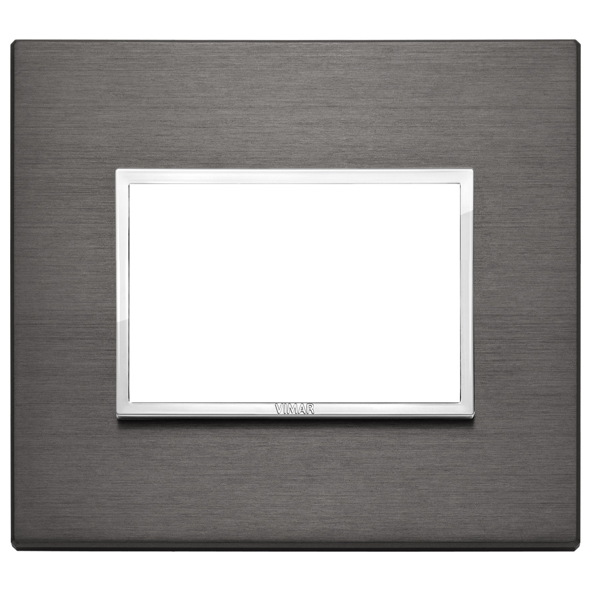 Vimar Eikon EVO 21653 Cover Plate, 3-Module, Clamp Fixing, For Support 21613 — Quality Boat Parts