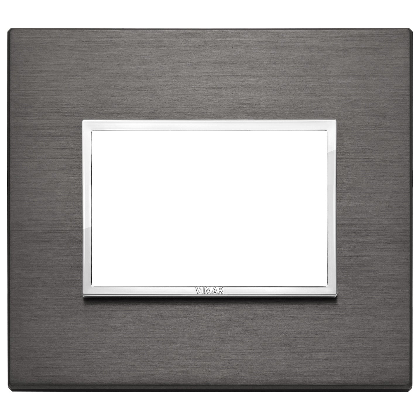 Vimar Eikon EVO 21653 Cover Plate, 3-Module, Clamp Fixing, For Support 21613 — Quality Boat Parts