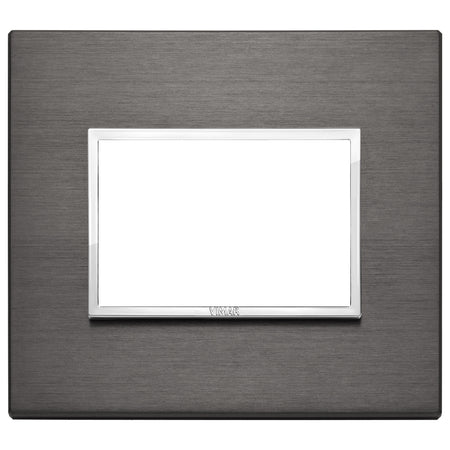 Vimar Eikon EVO 21653 Cover Plate, 3-Module, Clamp Fixing, For Support 21613 — Quality Boat Parts