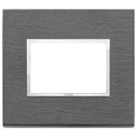 Vimar Eikon EVO 21653 Cover Plate, 3-Module, Clamp Fixing, For Support 21613 — Quality Boat Parts