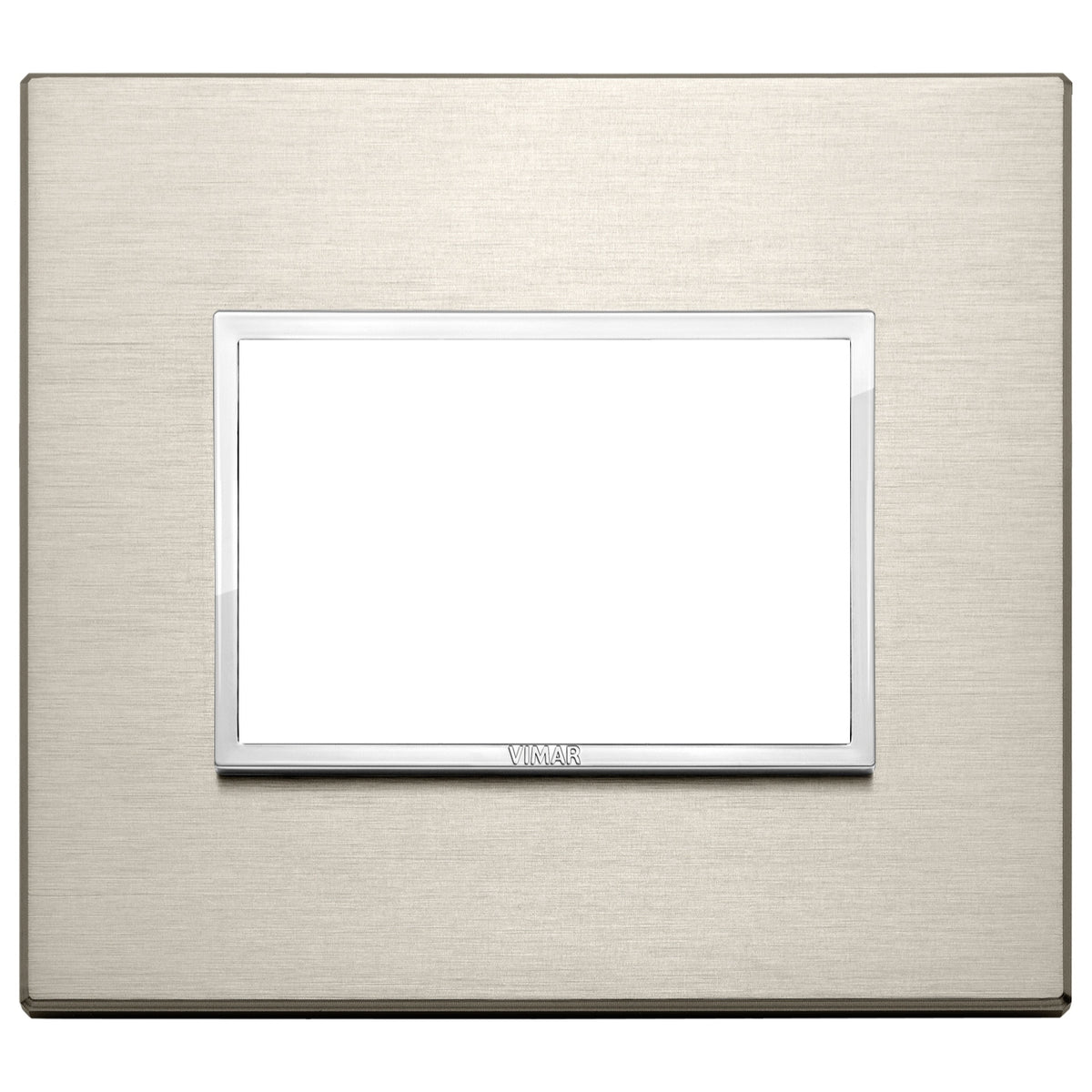 Vimar Eikon EVO 21653 Cover Plate, 3-Module, Clamp Fixing, For Support 21613 — Quality Boat Parts