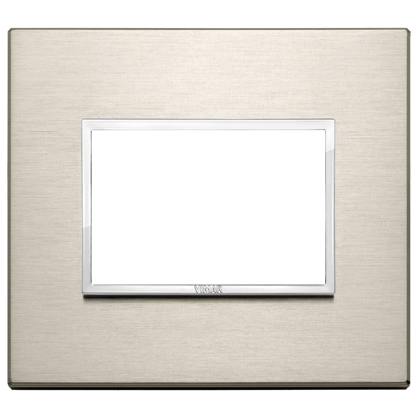 Vimar Eikon EVO 21653 Cover Plate, 3-Module, Clamp Fixing, For Support 21613 — Quality Boat Parts