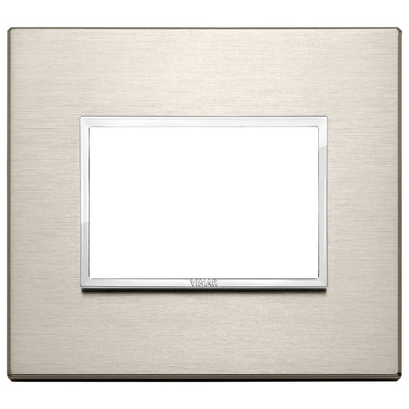 Vimar Eikon EVO 21653 Cover Plate, 3-Module, Clamp Fixing, For Support 21613 — Quality Boat Parts