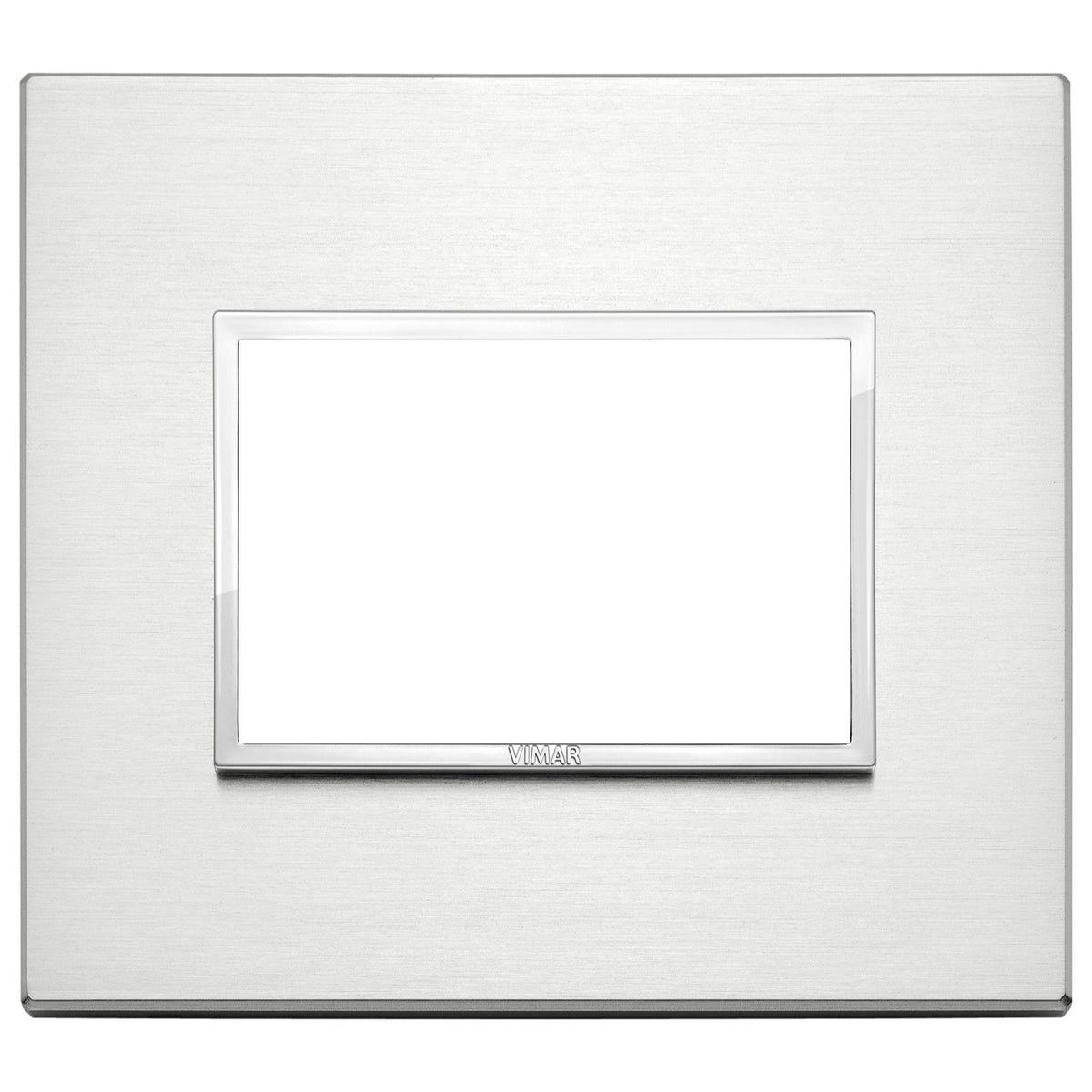 Vimar Eikon EVO 21653 Cover Plate, 3-Module, Clamp Fixing, For Support 21613 — Quality Boat Parts