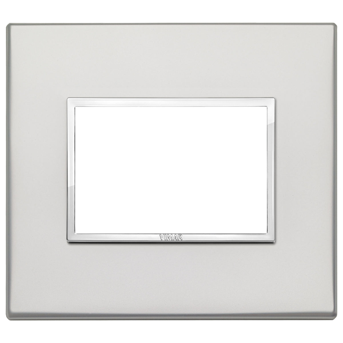 Vimar Eikon EVO 21653 Cover Plate, 3-Module, Clamp Fixing, For Support 21613 — Quality Boat Parts