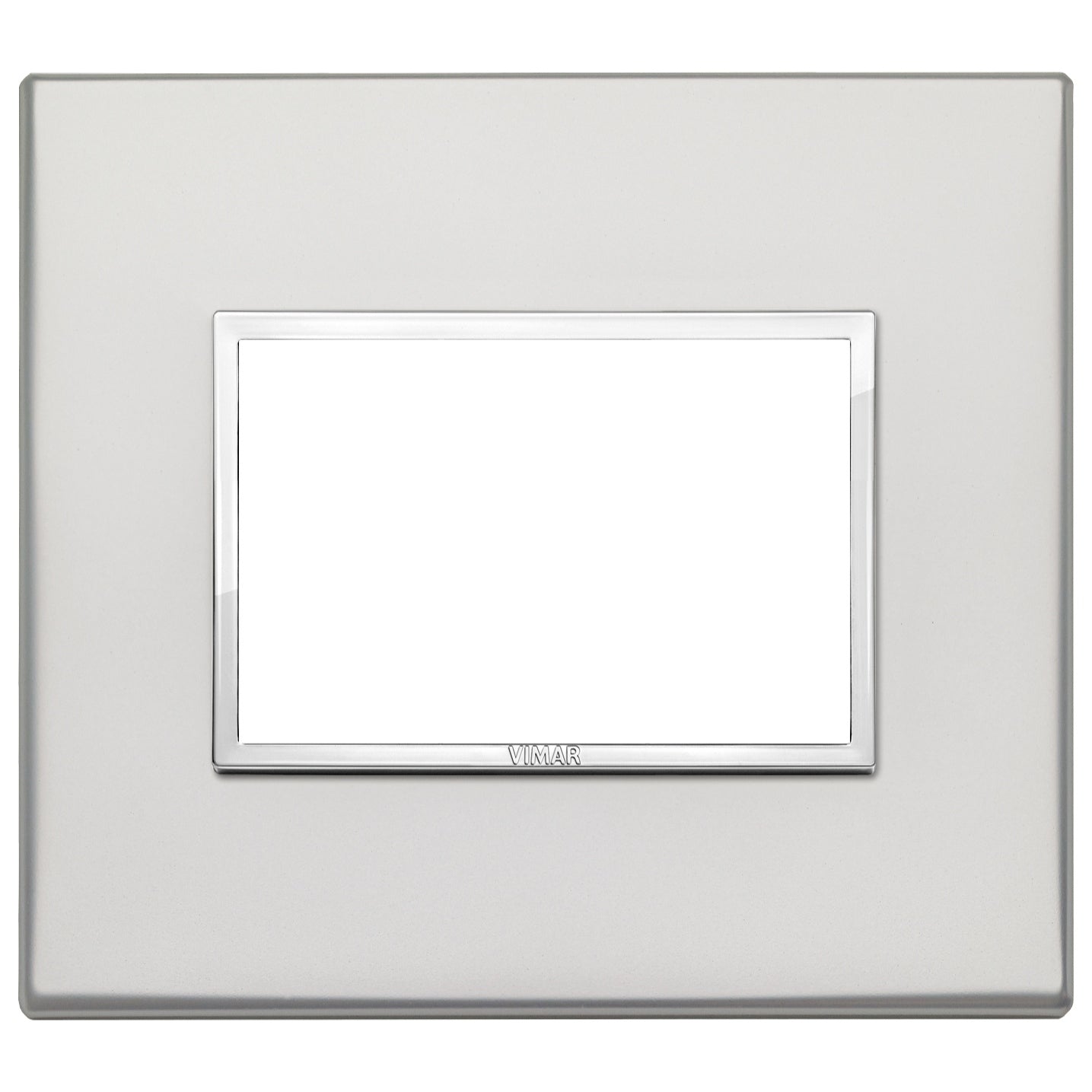 Vimar Eikon EVO 21653 Cover Plate, 3-Module, Clamp Fixing, For Support 21613 — Quality Boat Parts