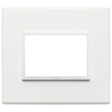 Vimar Eikon EVO 21653 Cover Plate, 3-Module, Clamp Fixing, For Support 21613 — Quality Boat Parts