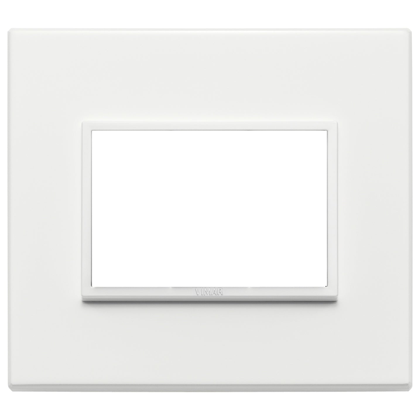 Vimar Eikon EVO 21653 Cover Plate, 3-Module, Clamp Fixing, For Support 21613 — Quality Boat Parts