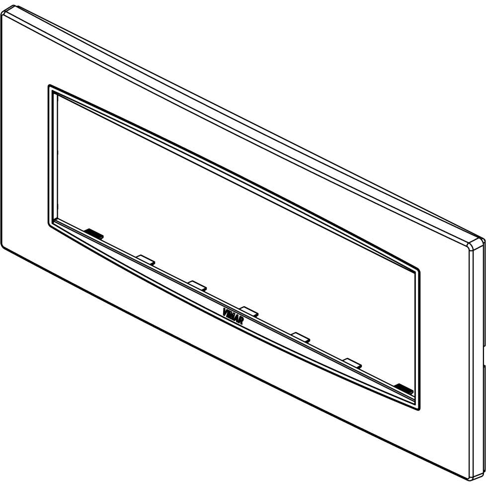 Vimar Eikon 7-Module Classic Cover Plate — Quality Boat Parts