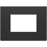 Vimar Eikon Exé 3-Module Cover Plate, 122 x 90 mm, Horizontal/Vertical Mount — Quality Boat Parts