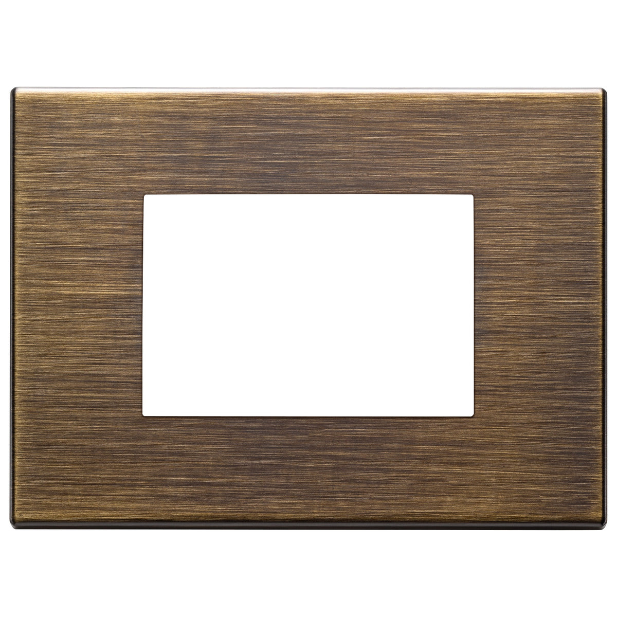 Vimar Eikon Exé 3-Module Cover Plate, 122 x 90 mm, Horizontal/Vertical Mount — Quality Boat Parts