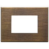 Vimar Eikon Exé 3-Module Cover Plate, 122 x 90 mm, Horizontal/Vertical Mount — Quality Boat Parts