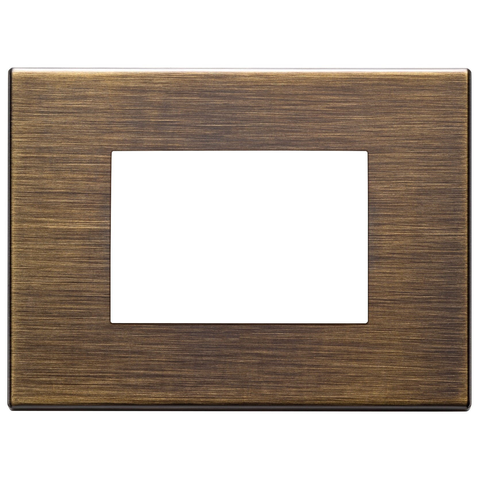 Vimar Eikon Exé 3-Module Cover Plate, 122 x 90 mm, Horizontal/Vertical Mount — Quality Boat Parts