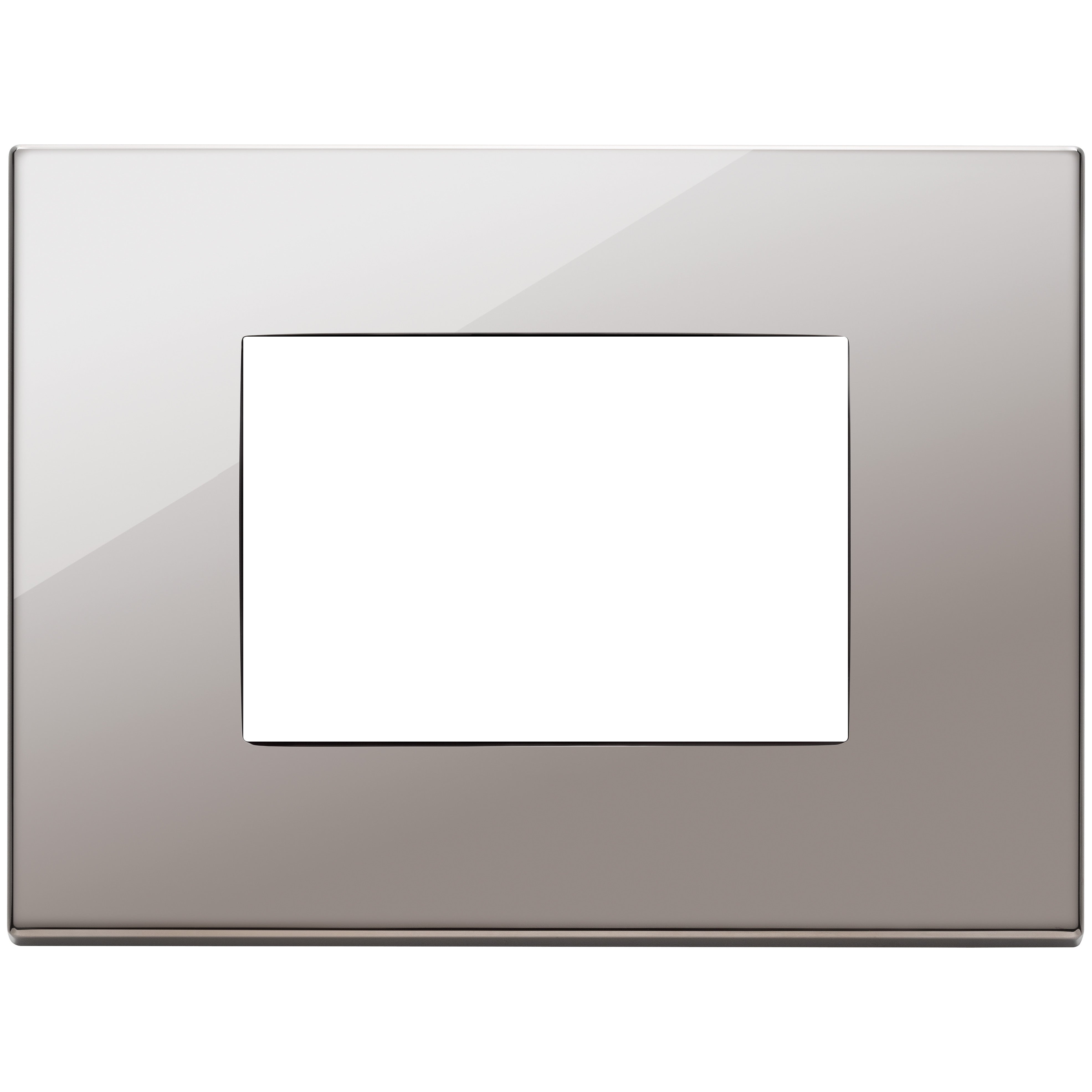 Vimar Eikon Exé 3-Module Cover Plate, 122 x 90 mm, Horizontal/Vertical Mount — Quality Boat Parts