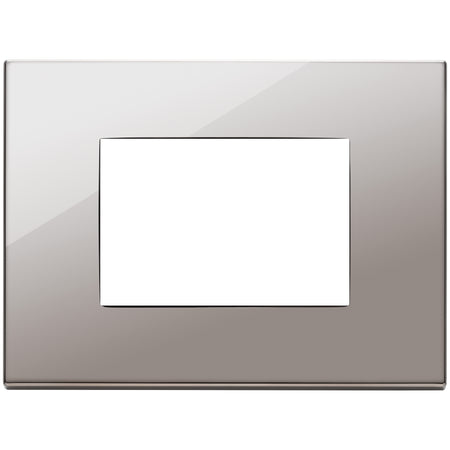 Vimar Eikon Exé 3-Module Cover Plate, 122 x 90 mm, Horizontal/Vertical Mount — Quality Boat Parts