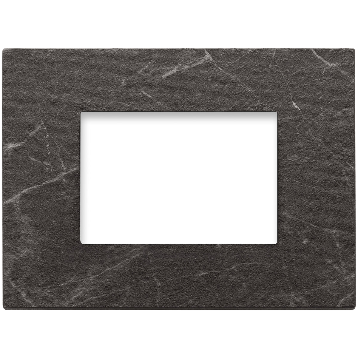 Vimar Eikon Exé 3-Module Cover Plate, 122 x 90 mm, Horizontal/Vertical Mount — Quality Boat Parts