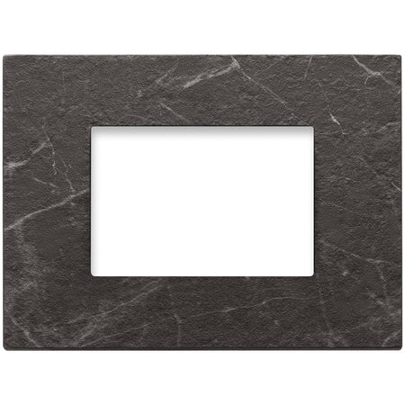 Vimar Eikon Exé 3-Module Cover Plate, 122 x 90 mm, Horizontal/Vertical Mount — Quality Boat Parts