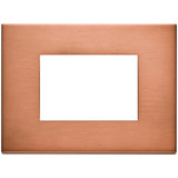 Vimar Eikon Exé 3-Module Cover Plate, 122 x 90 mm, Horizontal/Vertical Mount — Quality Boat Parts