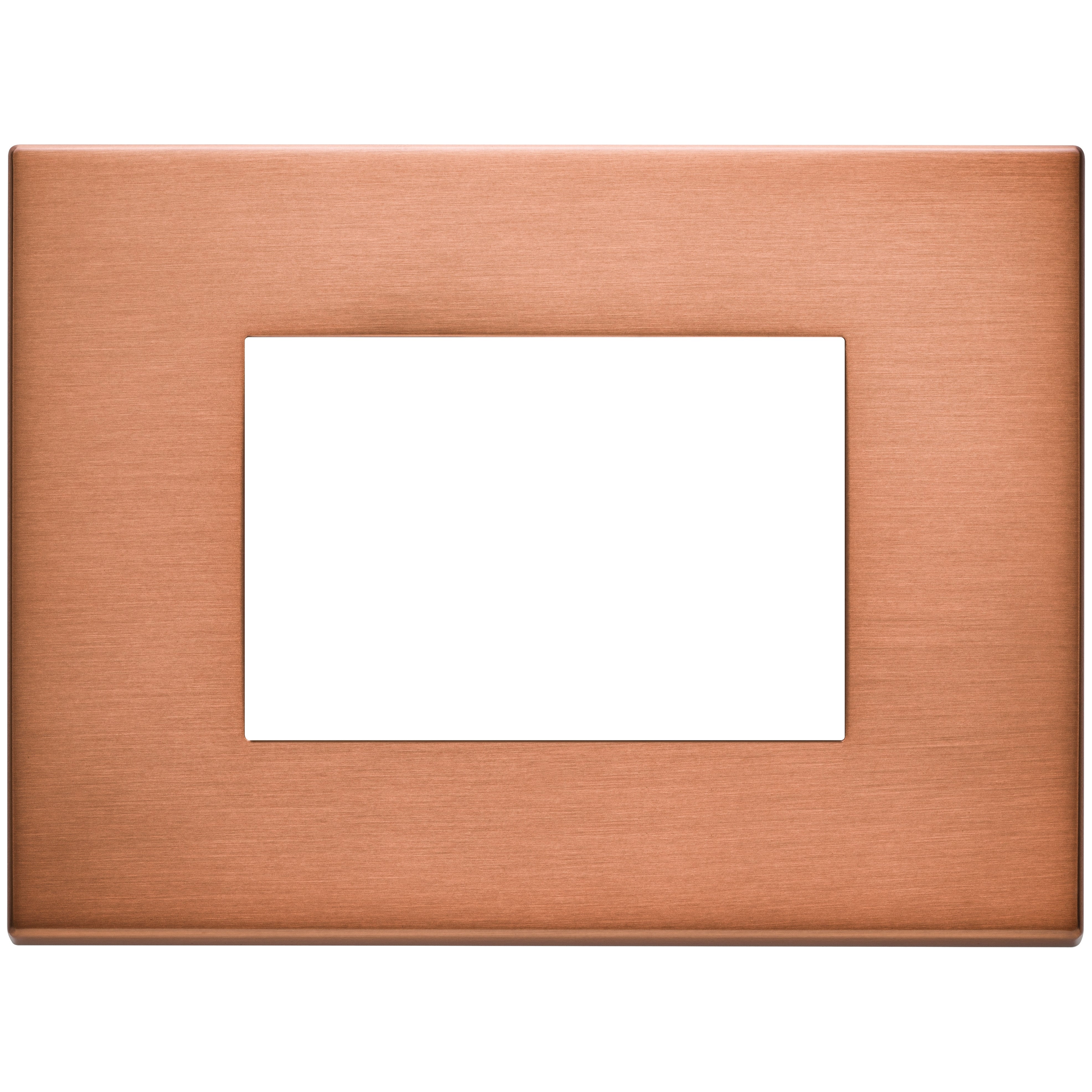 Vimar Eikon Exé 3-Module Cover Plate, 122 x 90 mm, Horizontal/Vertical Mount — Quality Boat Parts