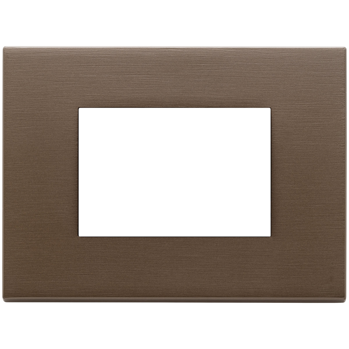 Vimar Eikon Exé 3-Module Cover Plate, 122 x 90 mm, Horizontal/Vertical Mount — Quality Boat Parts