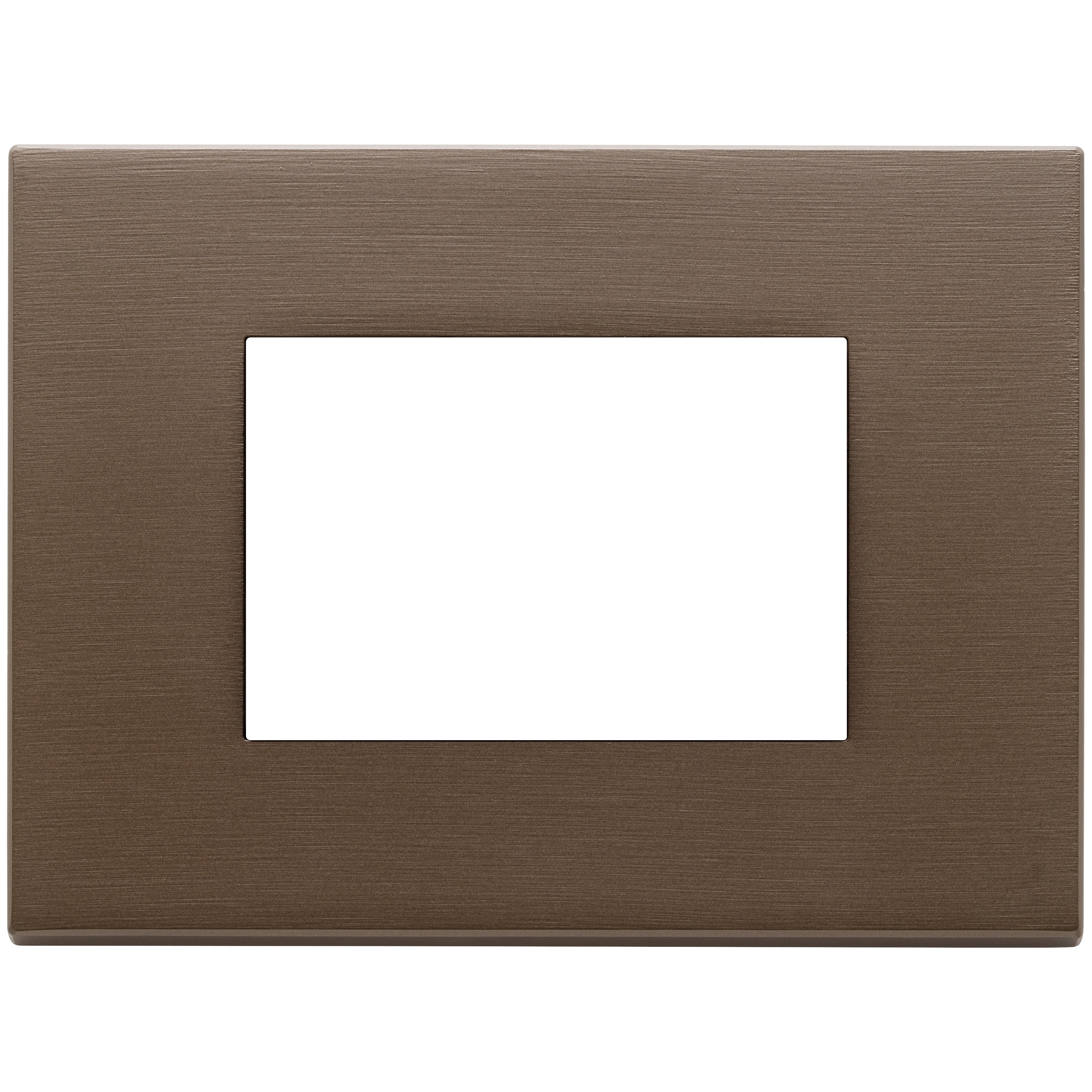 Vimar Eikon Exé 3-Module Cover Plate, 122 x 90 mm, Horizontal/Vertical Mount — Quality Boat Parts