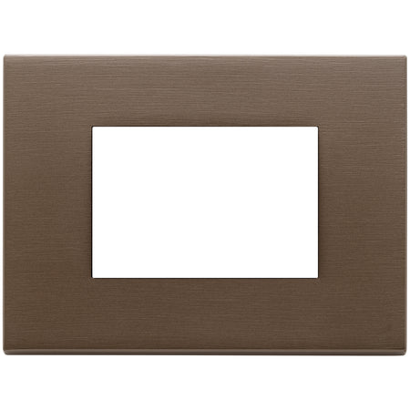 Vimar Eikon Exé 3-Module Cover Plate, 122 x 90 mm, Horizontal/Vertical Mount — Quality Boat Parts