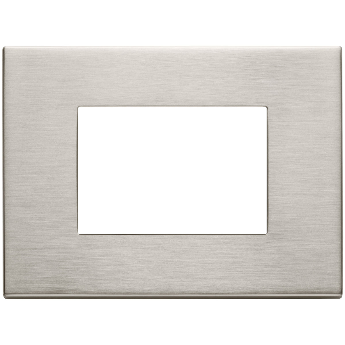 Vimar Eikon Exé 3-Module Cover Plate, 122 x 90 mm, Horizontal/Vertical Mount — Quality Boat Parts