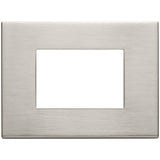 Vimar Eikon Exé 3-Module Cover Plate, 122 x 90 mm, Horizontal/Vertical Mount — Quality Boat Parts