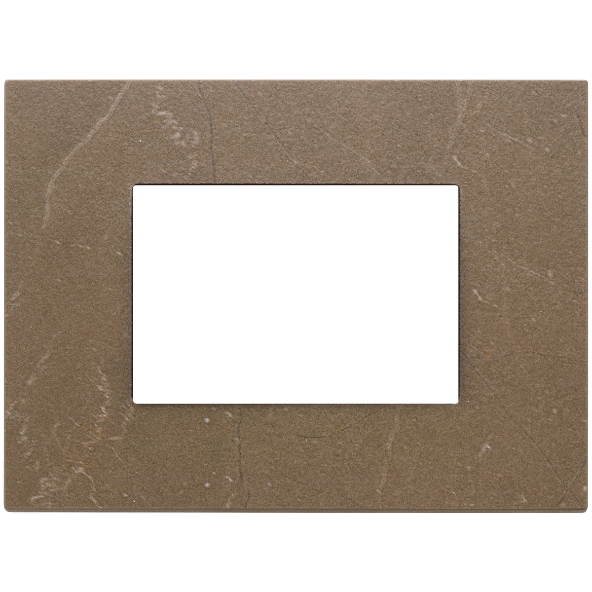 Vimar Eikon Exé 3-Module Cover Plate, 122 x 90 mm, Horizontal/Vertical Mount — Quality Boat Parts