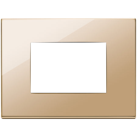Vimar Eikon Exé 3-Module Cover Plate, 122 x 90 mm, Horizontal/Vertical Mount — Quality Boat Parts