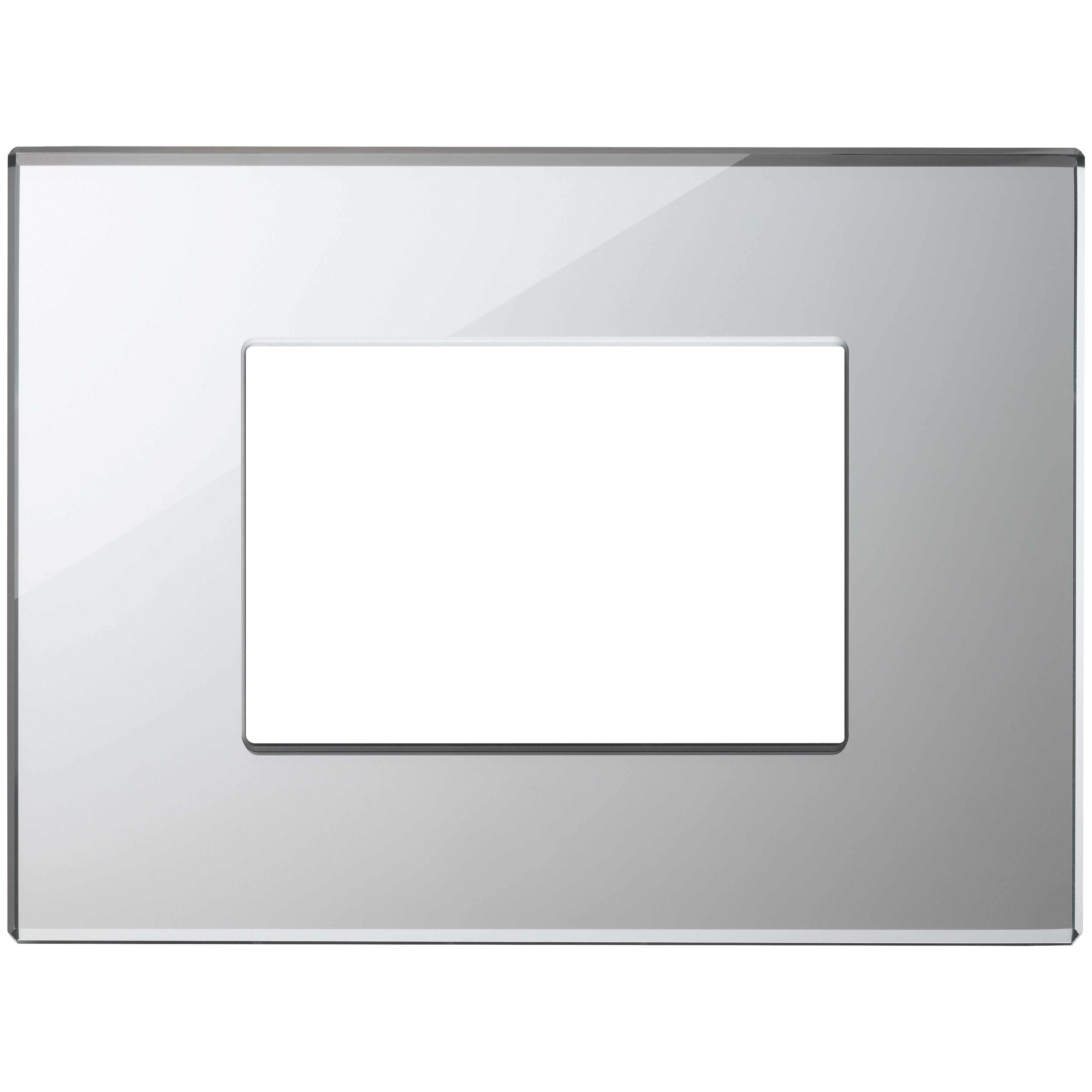 Vimar Eikon Exé 3-Module Cover Plate, 122 x 90 mm, Horizontal/Vertical Mount — Quality Boat Parts