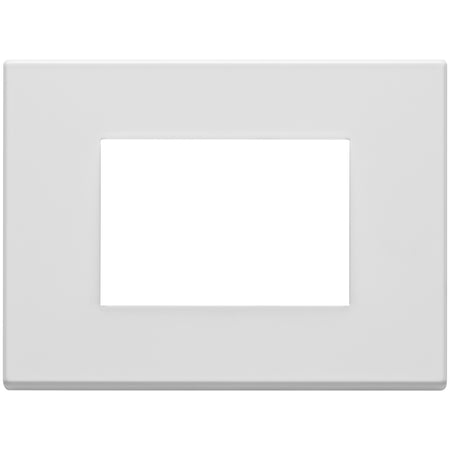 Vimar Eikon Exé 3-Module Cover Plate, 122 x 90 mm, Horizontal/Vertical Mount — Quality Boat Parts