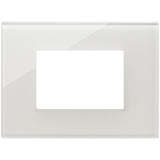 Vimar Eikon Exé 3-Module Cover Plate, 122 x 90 mm, Horizontal/Vertical Mount — Quality Boat Parts