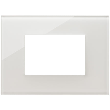 Vimar Eikon Exé 3-Module Cover Plate, 122 x 90 mm, Horizontal/Vertical Mount — Quality Boat Parts