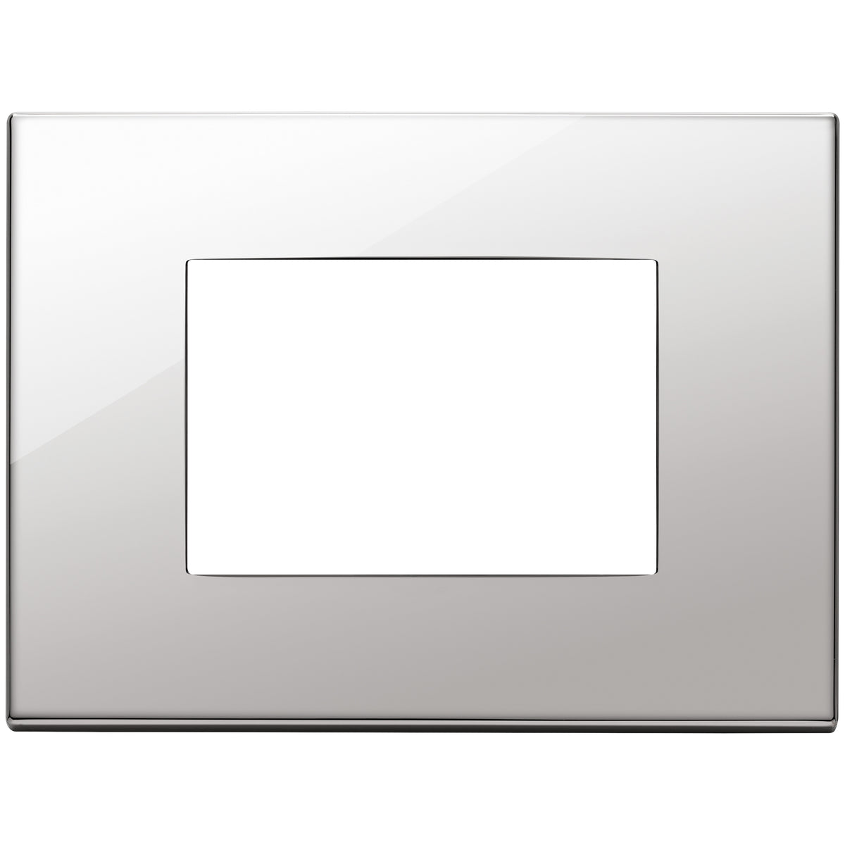 Vimar Eikon Exé 3-Module Cover Plate, 122 x 90 mm, Horizontal/Vertical Mount — Quality Boat Parts