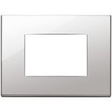 Vimar Eikon Exé 3-Module Cover Plate, 122 x 90 mm, Horizontal/Vertical Mount — Quality Boat Parts