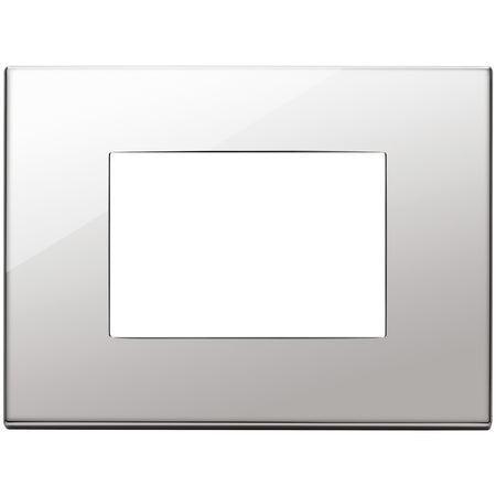 Vimar Eikon Exé 3-Module Cover Plate, 122 x 90 mm, Horizontal/Vertical Mount — Quality Boat Parts