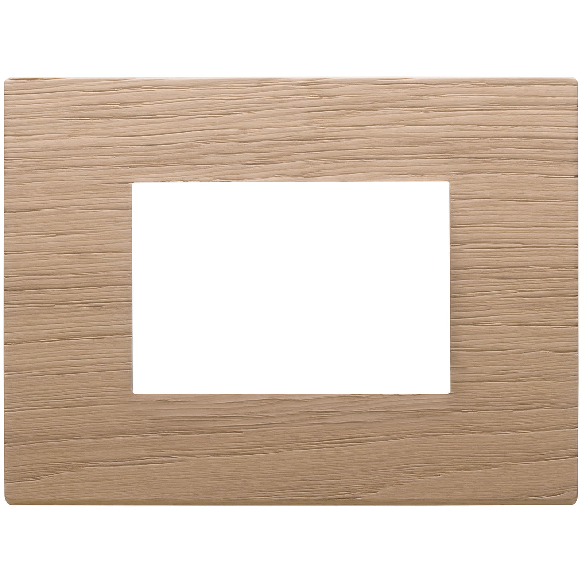 Vimar Eikon Exé 3-Module Cover Plate, 122 x 90 mm, Horizontal/Vertical Mount — Quality Boat Parts