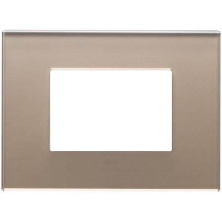 Vimar Eikon Exé 3-Module Cover Plate, 122 x 90 mm, Horizontal/Vertical Mount — Quality Boat Parts
