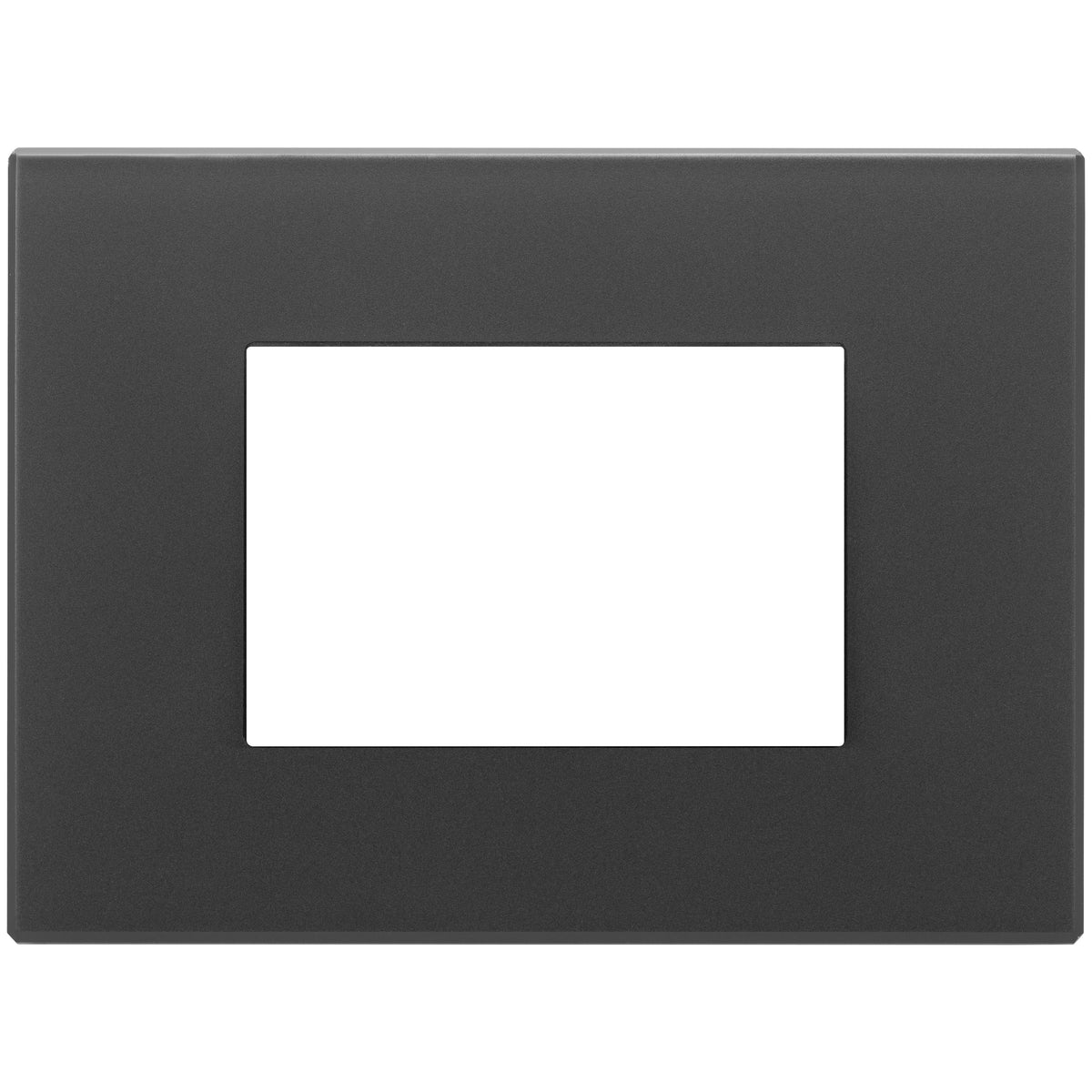 Vimar Eikon Exé 3-Module Cover Plate, 122 x 90 mm, Horizontal/Vertical Mount — Quality Boat Parts