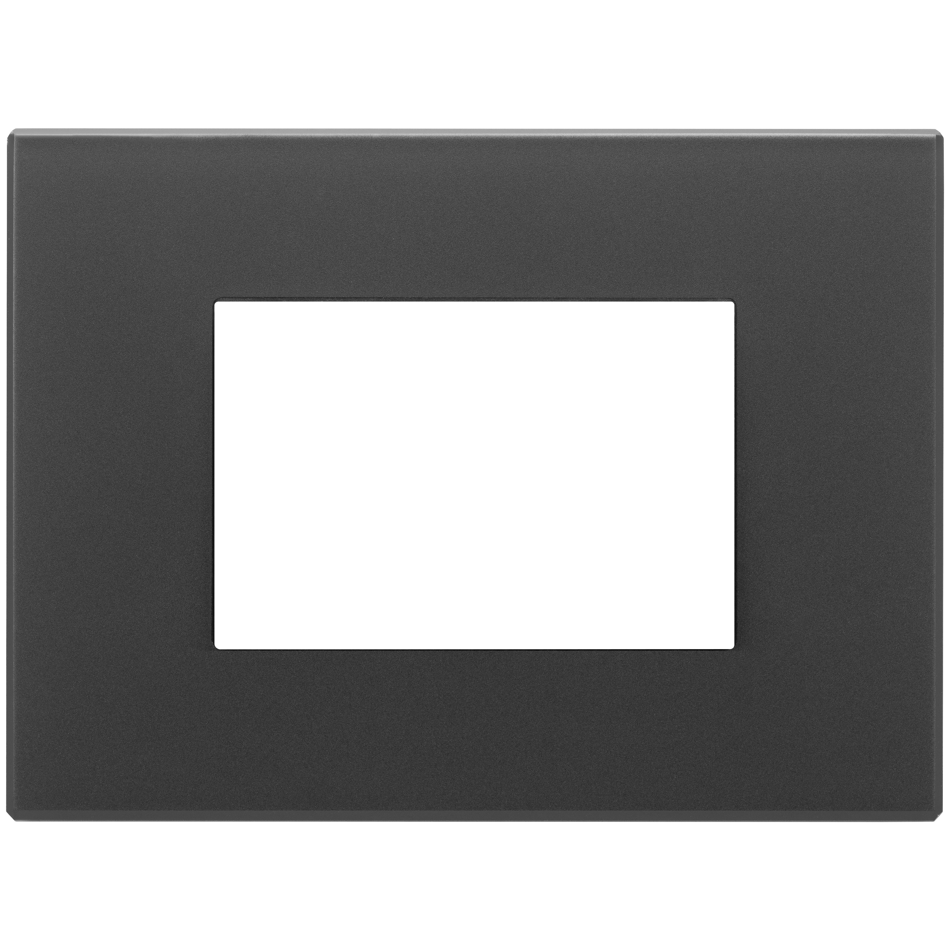 Vimar Eikon Exé 3-Module Cover Plate, 122 x 90 mm, Horizontal/Vertical Mount — Quality Boat Parts