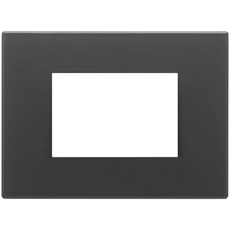 Vimar Eikon Exé 3-Module Cover Plate, 122 x 90 mm, Horizontal/Vertical Mount — Quality Boat Parts